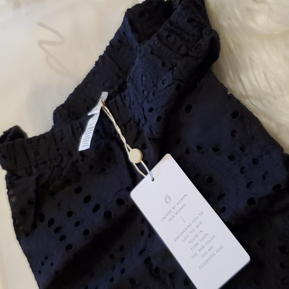 Toluca Swim Natalie Maxi Crochet (Eyelet) Skirt - onyx black - Picture 2 of 9